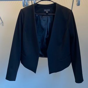Forever 21 Black Crop Blazer